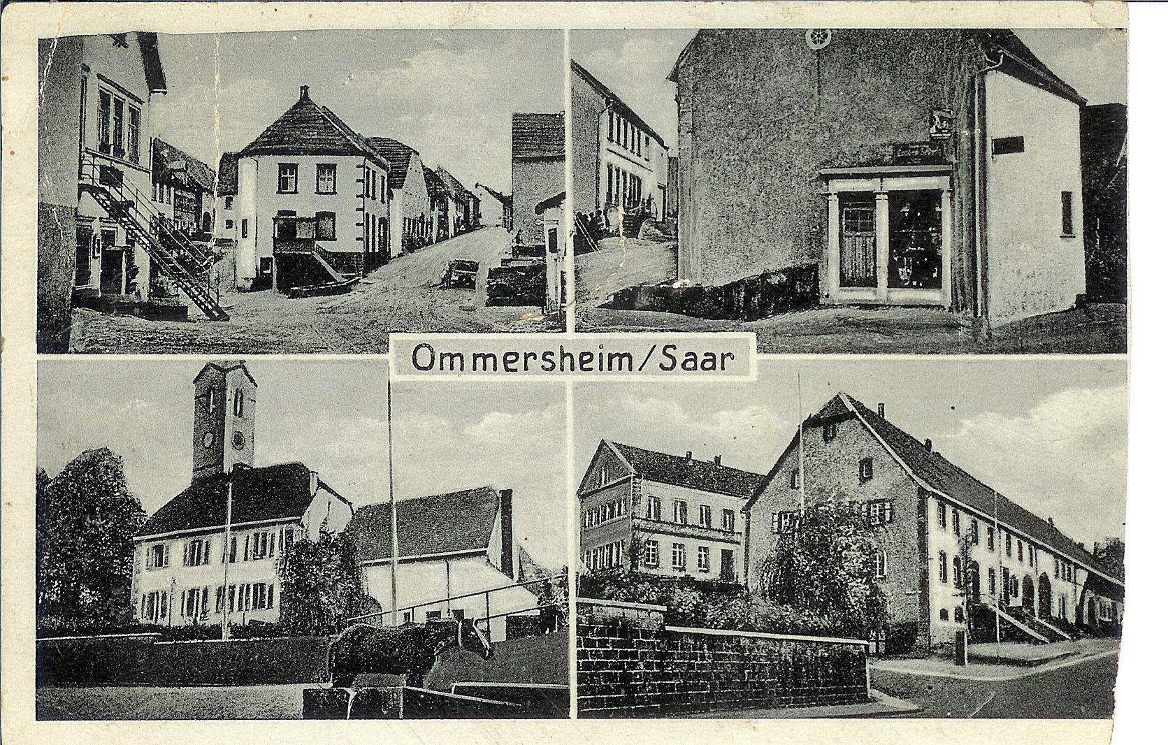 Ommersheim Historische Postkarten
